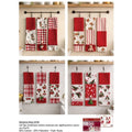 Confezione 3 strofinacci rudolph fantasia assortita