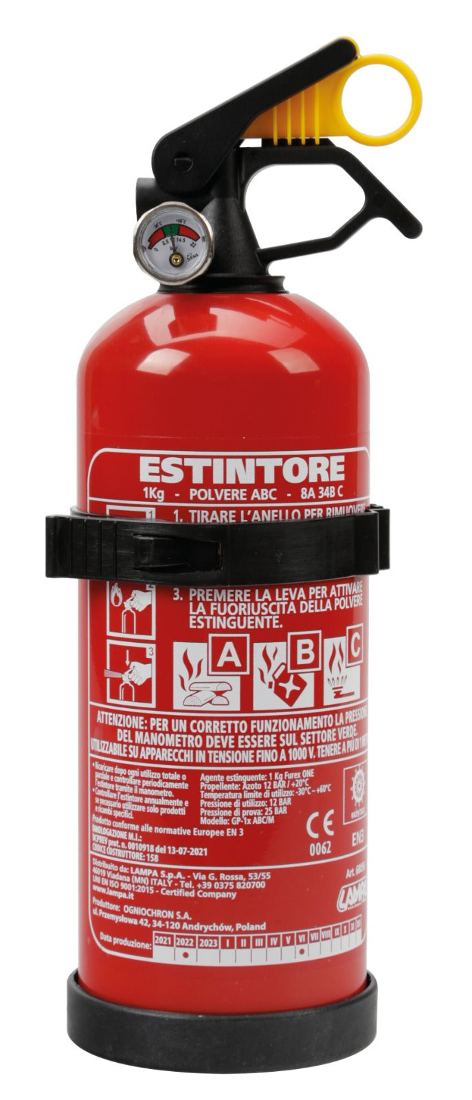 Estintore Auto kg 1