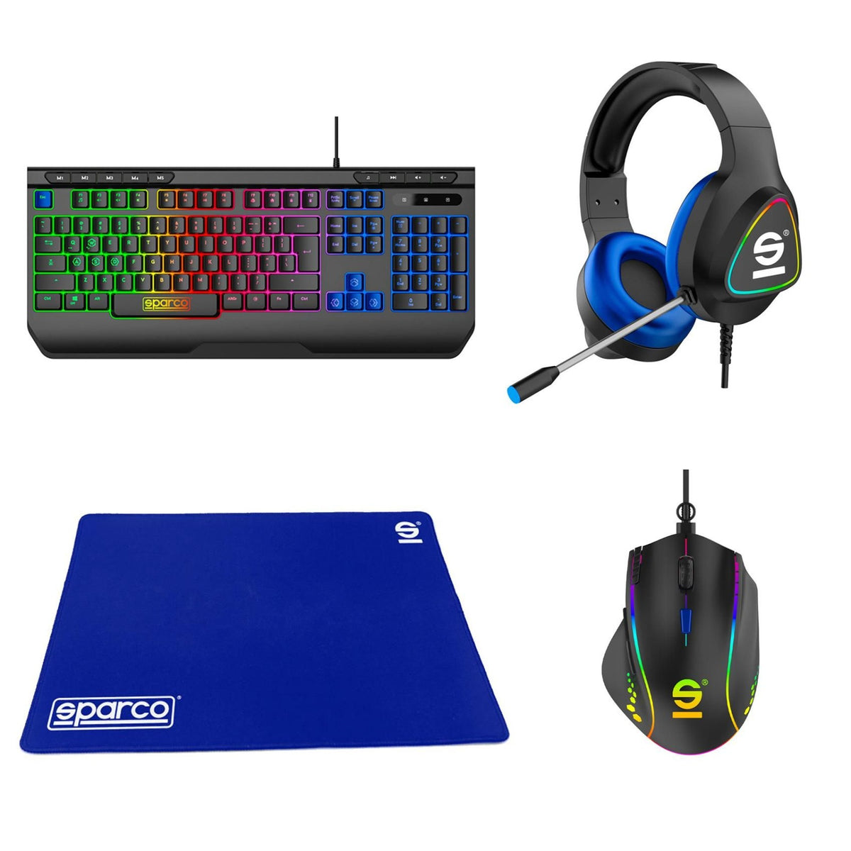 SPARCO KIT GAMING ACCESSORIES 2